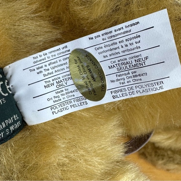 Vintage Russ Barrymore Limited Edition Collectible Teddy Bear - Picture 10 of 14